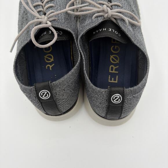 Cole Haan Shoes Mens Size 910 Oxford Zerogrand Grand.OS Knit Lightweight Gray - Picture 10 of 13